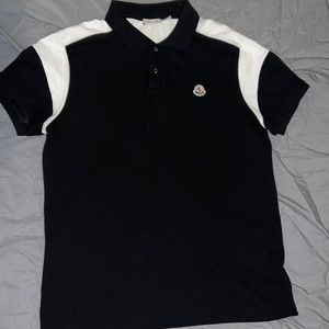Mens moncler polo, size medium